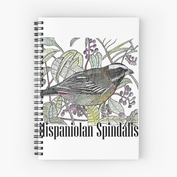 Item preview, Hispaniolan spindalis  designed and sold by Rosa Elena Albornoz Mendez.
