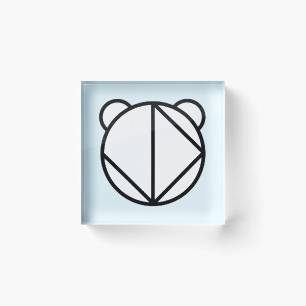 Item preview, JD-PANDA Big Logo: Panda Outline with Blue designed and sold by JD-PANDA.
