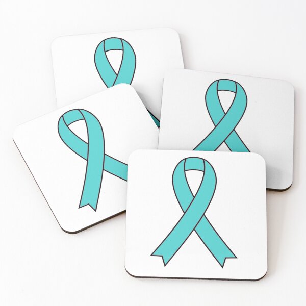 Item preview, Teal Ovarian Cancer Ribbon designed and sold by anneweidner10.