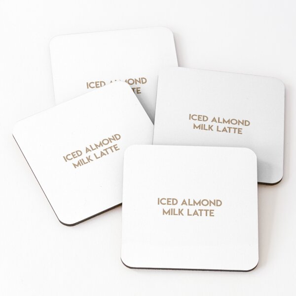 Item preview, Iced Almond Milk Latte designed and sold by lohtus.