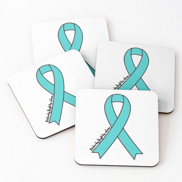 Item preview, Teal Ovarian Cancer Ribbon designed and sold by anneweidner10.
