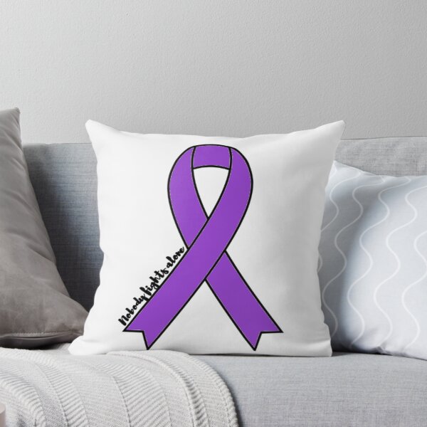 Item preview, Purple Pancreatic Cancer Ribbon designed and sold by anneweidner10.