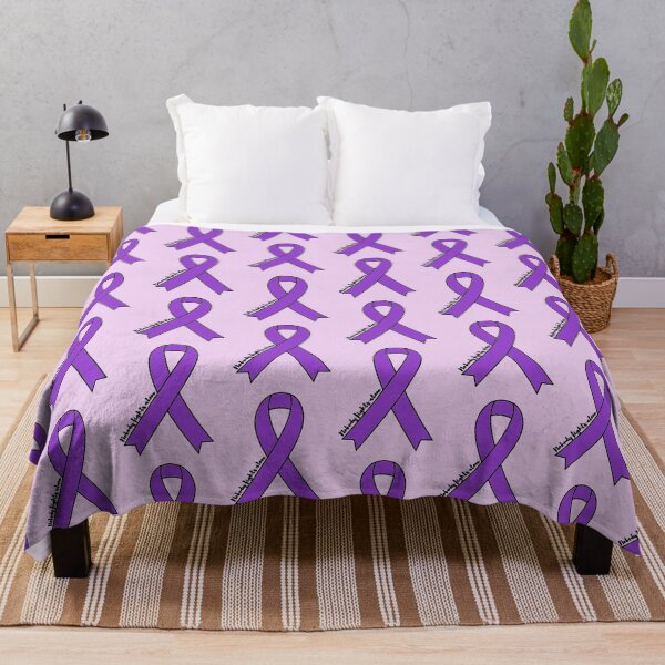 Item preview, Purple Pancreatic Cancer Ribbon designed and sold by anneweidner10.