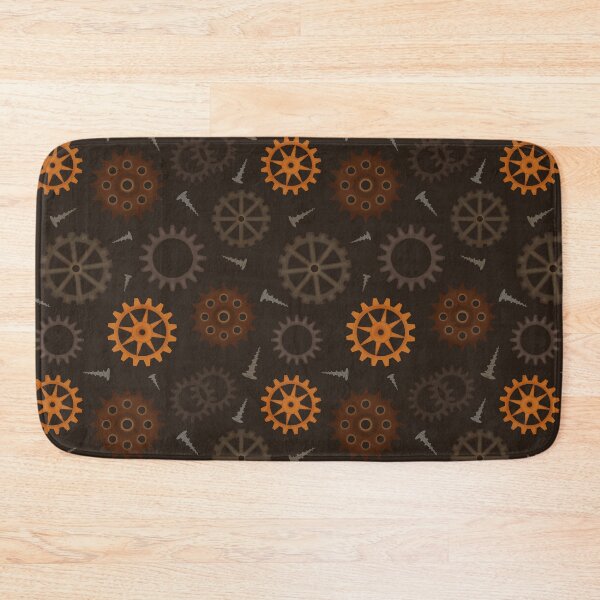 Item preview, Steampunk cogs (brown) designed and sold by finegoddamnit.