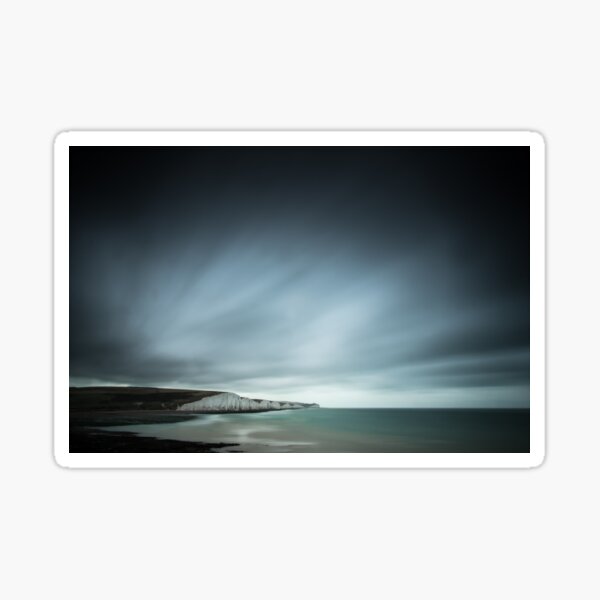 The Seven sisters, Sussex England Sticker