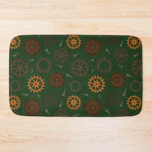Item preview, Copy of Steampunk cogs (green) designed and sold by finegoddamnit.