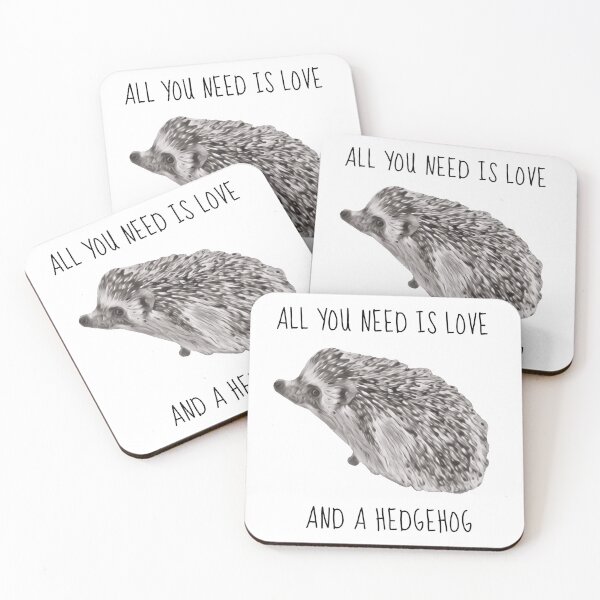 Item preview, Hedgehog quote designed and sold by annexart.
