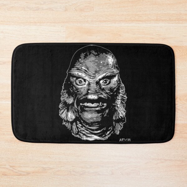 Item preview, The Creature from the Black Lagoon (Black + White) designed and sold by artxsdh.