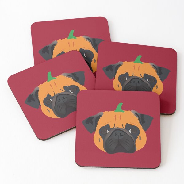 Item preview, Pumpkin Pug designed and sold by KCPetPortraits.