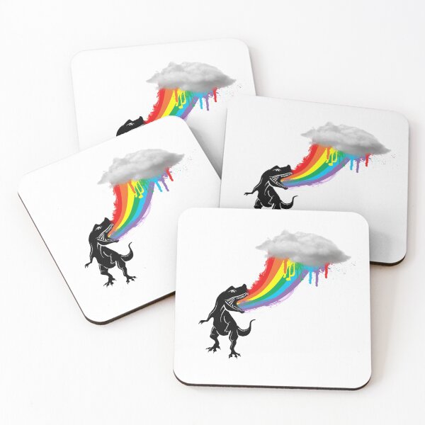 Item preview, rainbow dinosaur designed and sold by mark ashkenazi.