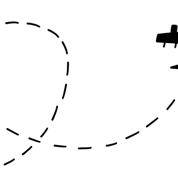 Artwork thumbnail, Airplane Streak Sticker by RipDesigns