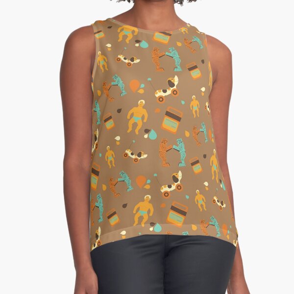 70s Nostalgia Sleeveless Top