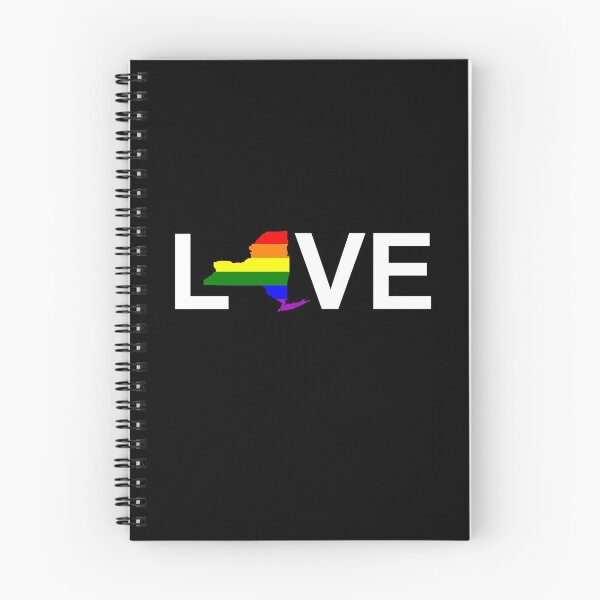 Item preview, New York Love Equality Shirts and Gifts - Love Rainbow Adult designed and sold by SolarFlair Designs.