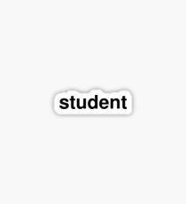 student Sticker