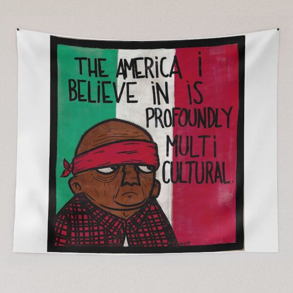 Item preview, Multicultural America designed and sold by ElBorrachon.