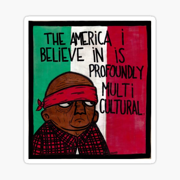 Artikel-Vorschau von Multikulturelles Amerika, designt und verkauft von ElBorrachon.