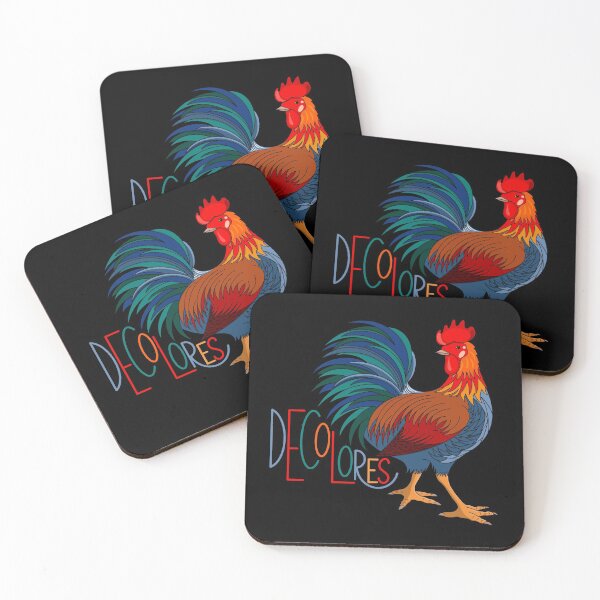 Item preview, DeColores Cursillo Rooster On Black designed and sold by Gsallicat.
