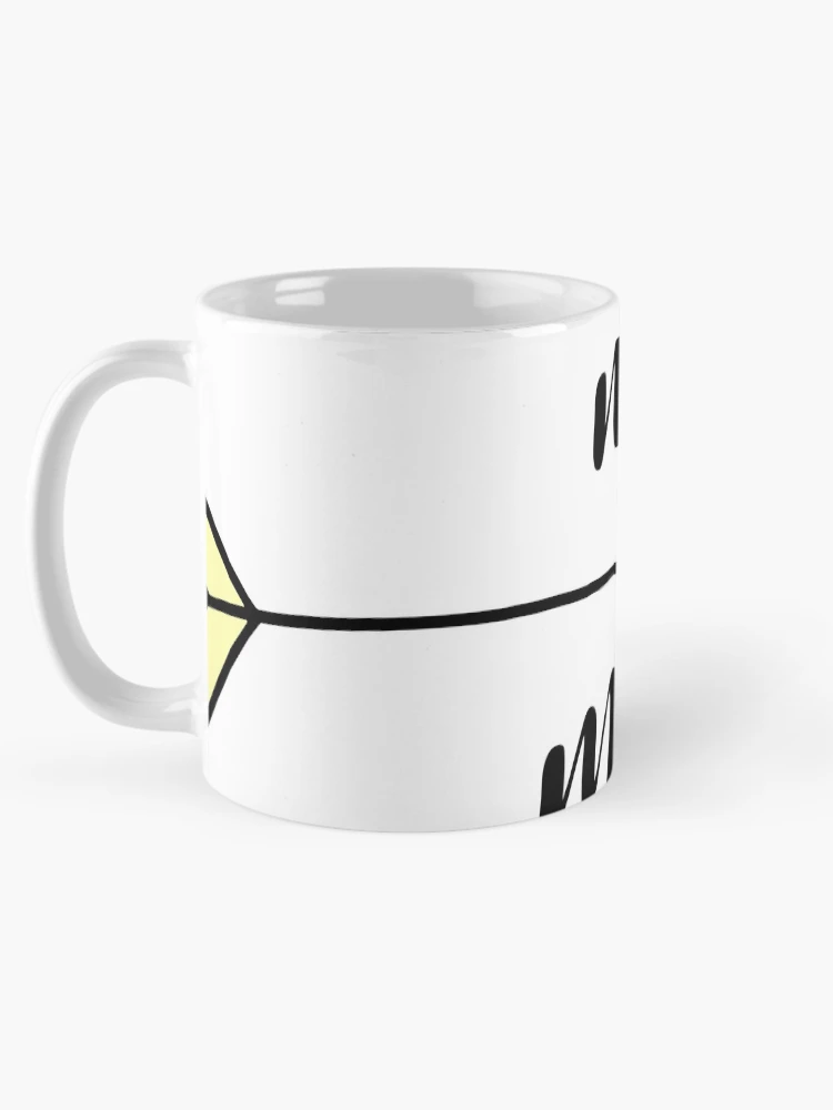 Thumbnail 5 of 6, Coffee Mug, Mind Over Matter Sticker designed and sold by RipDesigns.