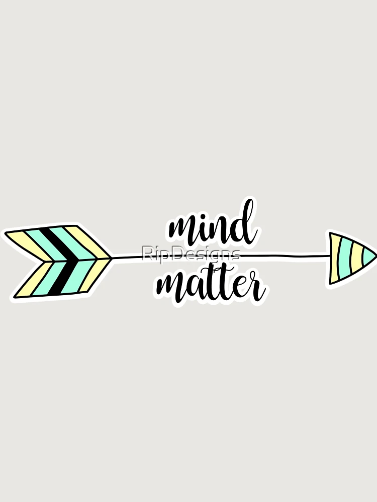 Thumbnail 6 of 6, Premium Oversized Sweatshirt, Mind Over Matter Sticker designed and sold by RipDesigns.
