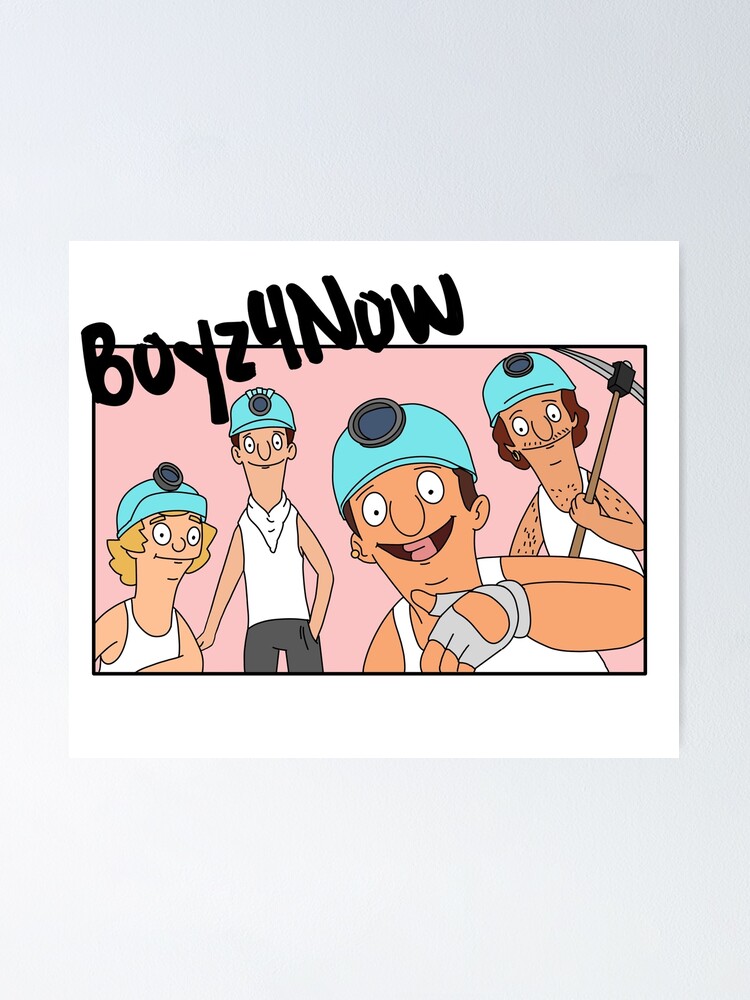 "Boyz 4 Now" Poster for Sale by Princifer Redbubble