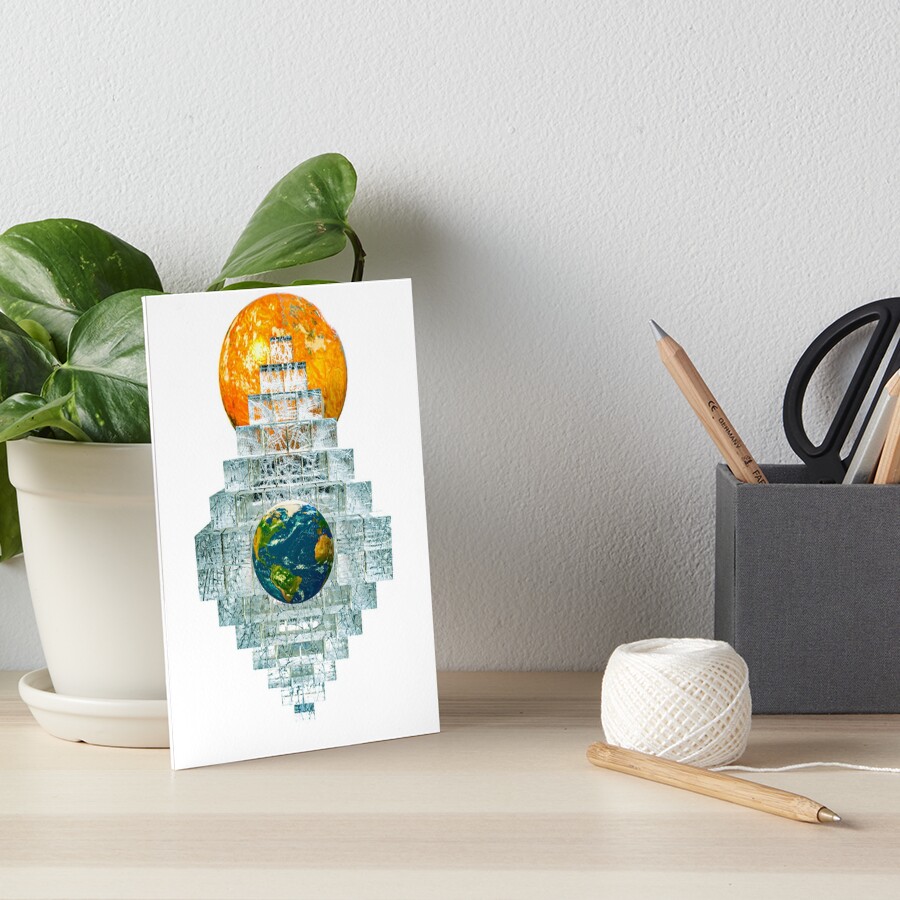 Item preview, Art Board Print designed and sold by NH-Graphics.