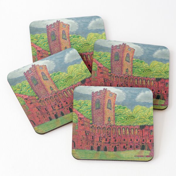 Item preview, 462 - FOUNTAINS ABBEY, YORKSHIRE - DAVE EDWARDS - COLOURED PENCILS - 2019 designed and sold by BLYTHART.