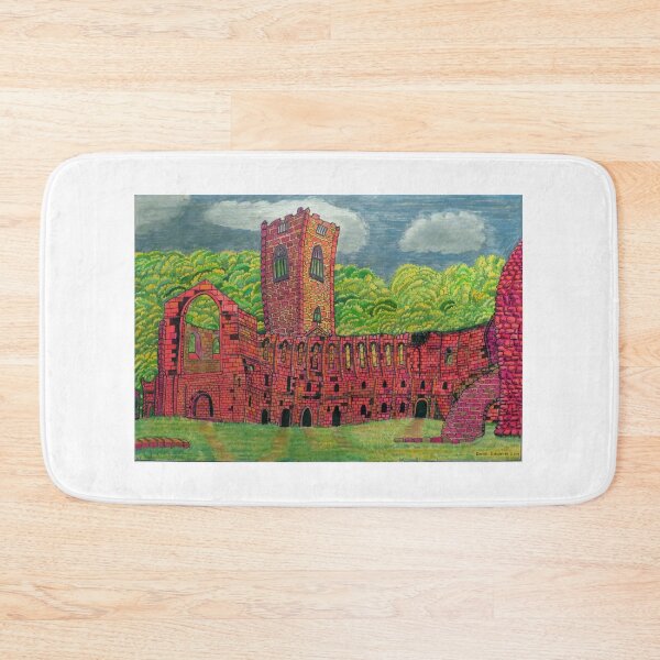 Item preview, 462 - FOUNTAINS ABBEY, YORKSHIRE - DAVE EDWARDS - COLOURED PENCILS - 2019 designed and sold by BLYTHART.