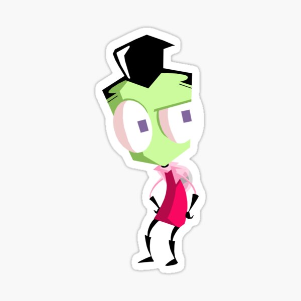 Item preview, Zim in human disguise designed and sold by DarklightFilms.