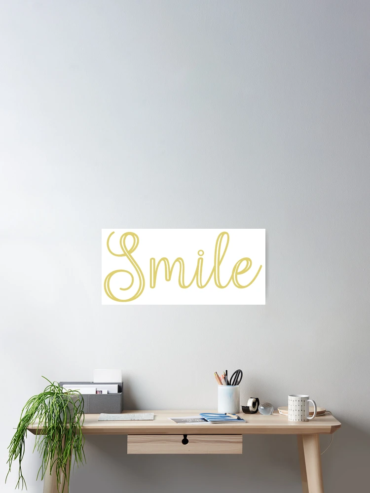 Thumbnail 2 of 3, Poster, Smile Sticker designed and sold by RipDesigns.
