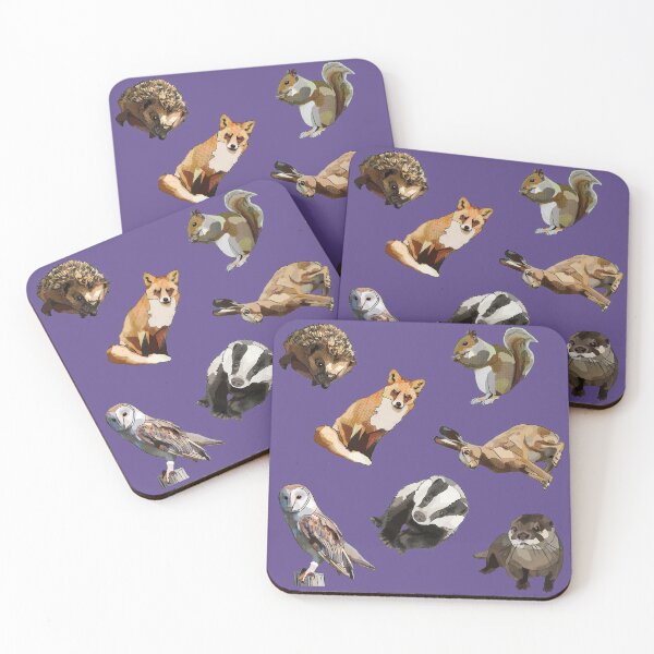 Item preview, Woodland Animals by BeeFoxTree designed and sold by BeeFoxTree.