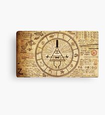 Bill Cipher Wheel Canvas Print