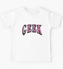 GEEK in Pink Kids Tee