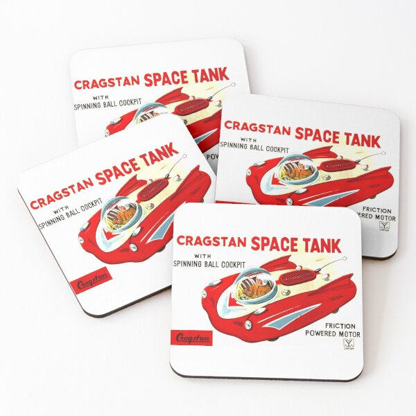 Item preview, RETRO SPACE TANK ART designed and sold by ward-art-studio.