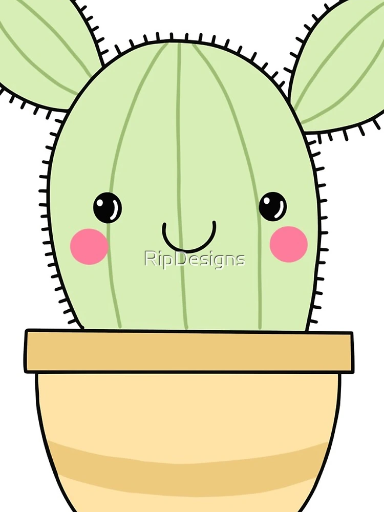 Thumbnail 4 of 4, iPhone Case, Cute Smiling Cactus designed and sold by RipDesigns.