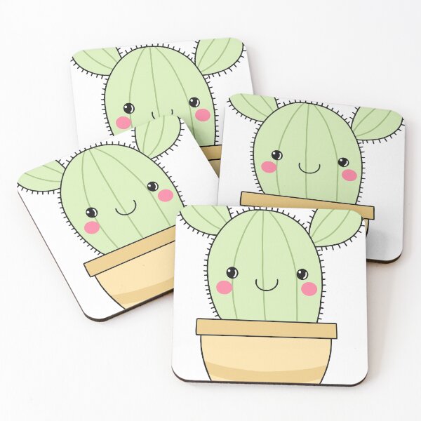 Item preview, Cute Smiling Cactus  designed and sold by RipDesigns.