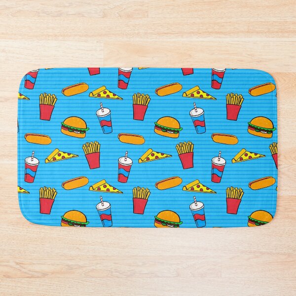 Item preview, Pattern of Fast Food designed and sold by Pamela Maxwell.