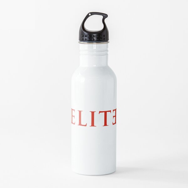 Elite (Netflix, rojo) Botella de agua
