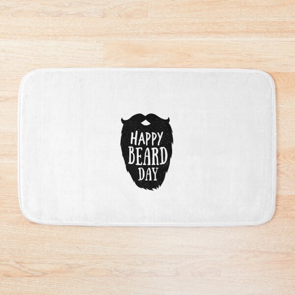 Item preview, Happy beard day designed and sold by whatafabday.