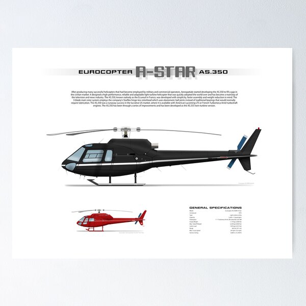 Item preview, Eurocopter AS.350 A-Star Helicopter (Squirrel, Ecureuil) designed and sold by JetRanger.
