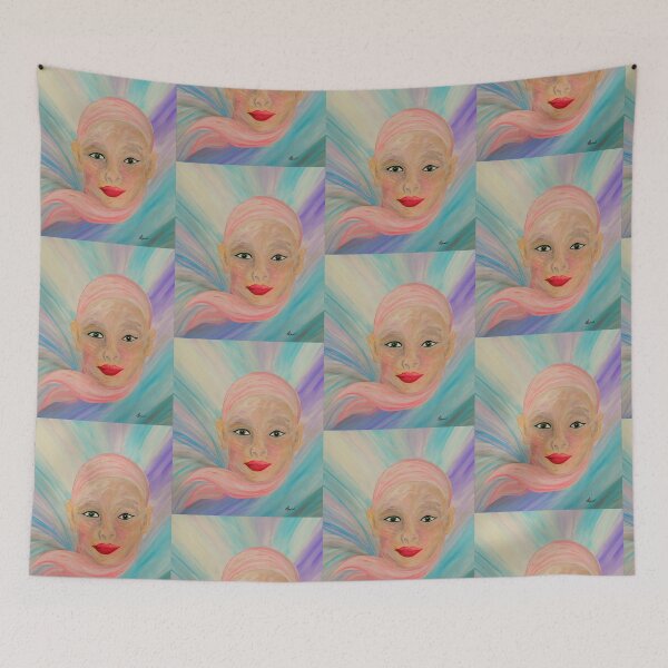 Item preview, Bald is Beauty with GREEN Eyes designed and sold by EloiseArt.