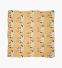 Pañuelo CAT LADY simple con gato birmano o siamés
