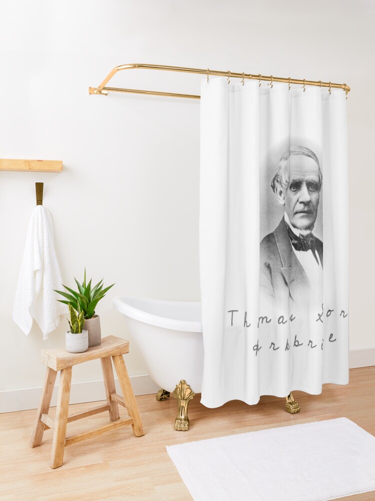 Alternate view of Thomas Story Kirkbride Shower Curtain