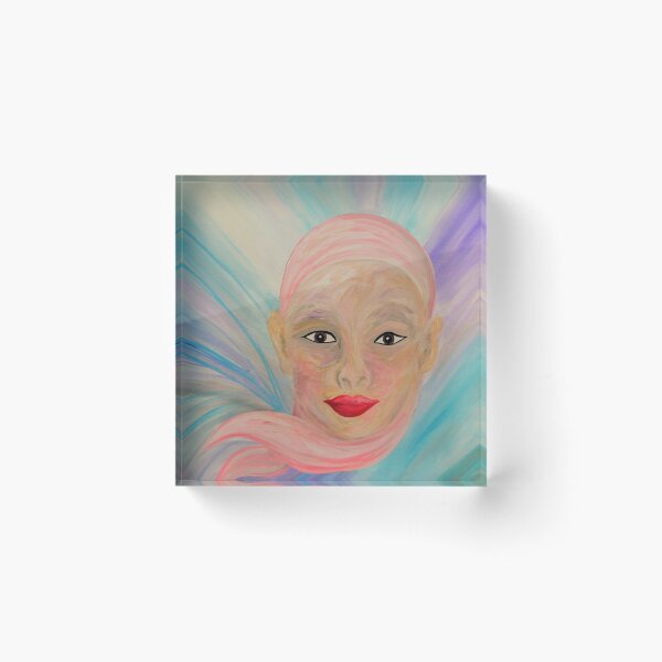 Item preview, Bald is Beauty with Brown Eyes designed and sold by EloiseArt.