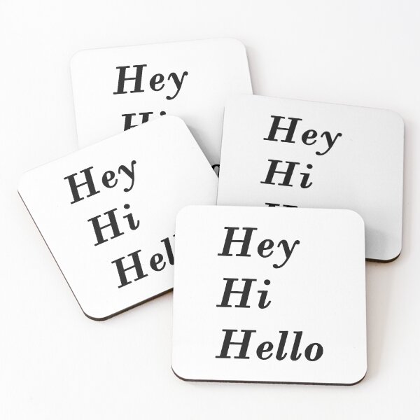 Item preview, Hey Hi Hello designed and sold by Gatae.