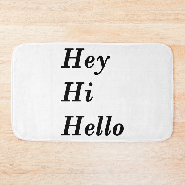 Item preview, Hey Hi Hello designed and sold by Gatae.