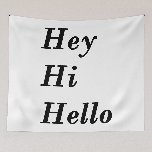 Item preview, Hey Hi Hello designed and sold by Gatae.