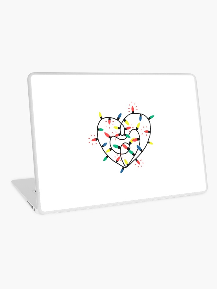 Stranger Things Love Laptop Skin By Whatafabday Redbubble