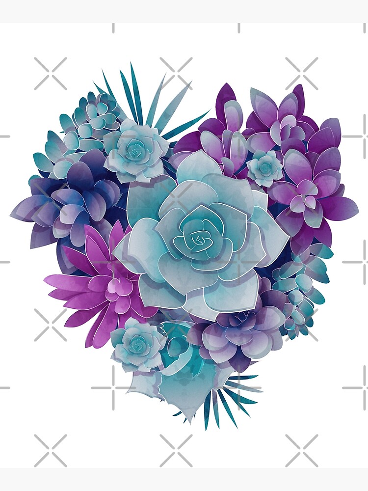 Succulent Love II by SelmaCardoso