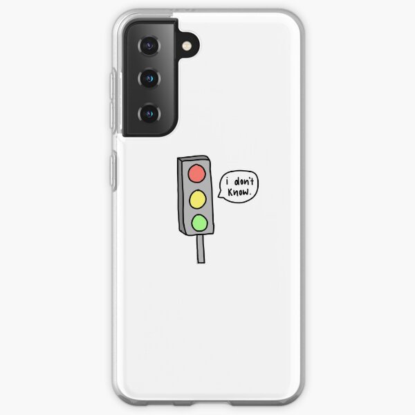 "I don't know" Traffic Light Samsung Galaxy Soft Case