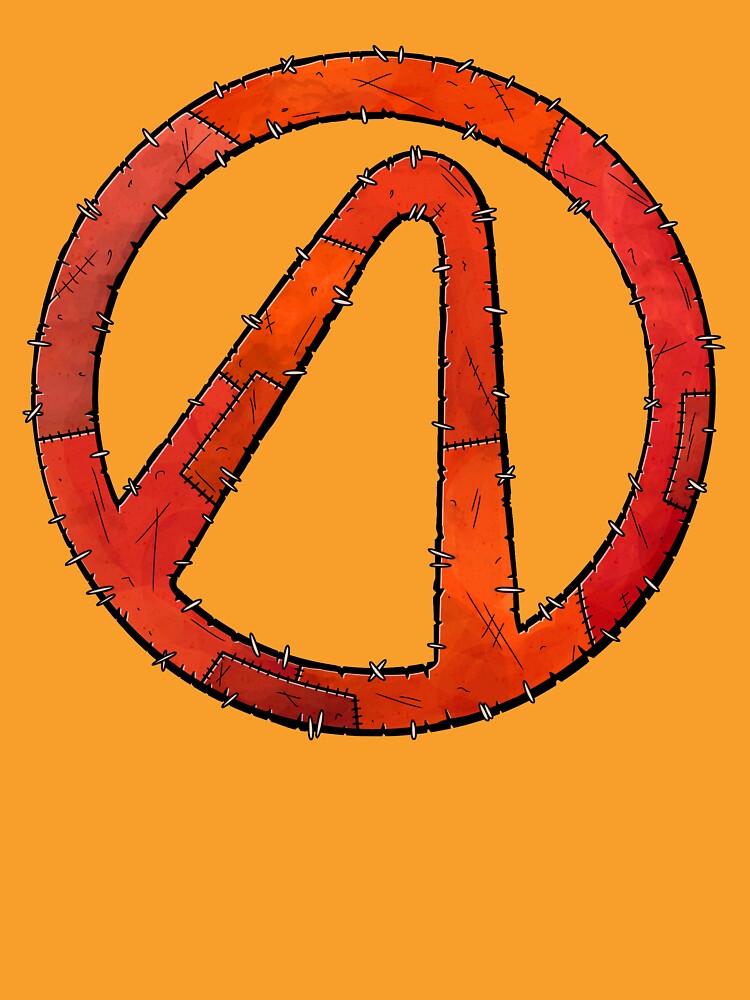 Vault Symbol Stitched Red - Borderlands by Doomgriever